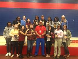 BCHS Graduate Devin Story speaks to BCHS students