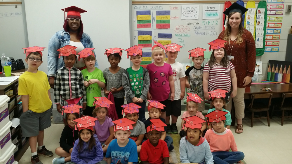 2018 BCHS Senior Walk at NBES North Brooks Elementary School