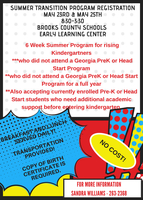 Summer Transition Program Registration
