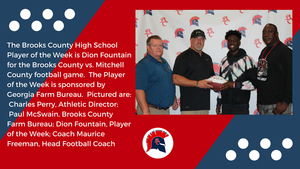 BC Trojan Player of the Week