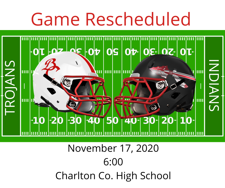 Game Rescheduled!