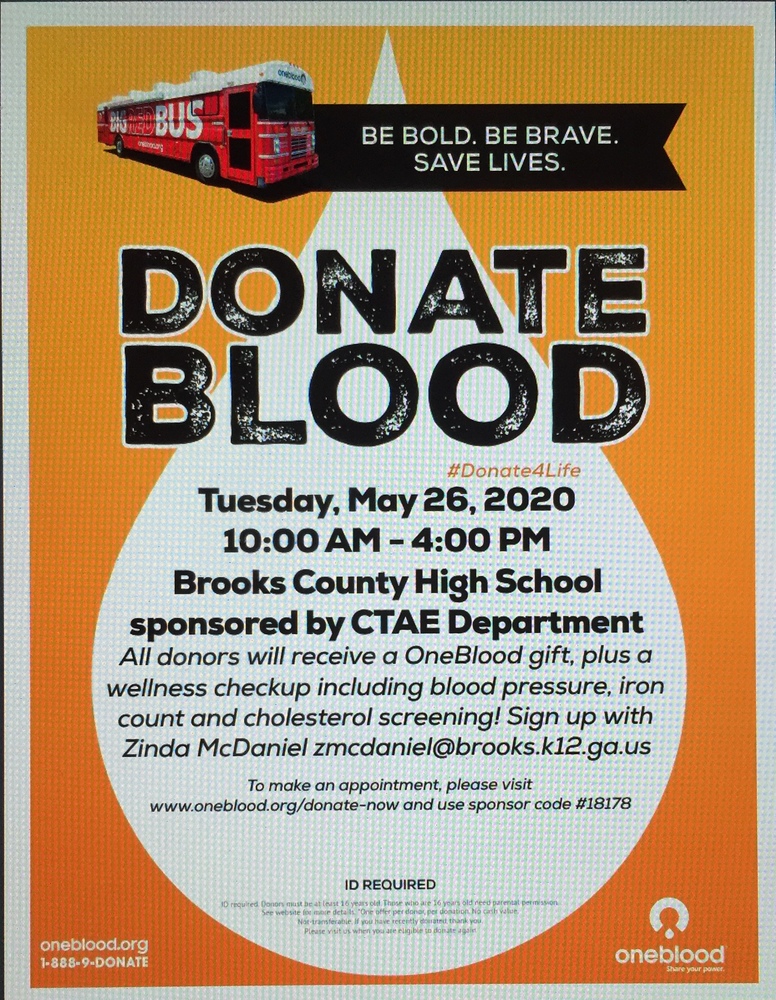 Be Bold. Be Brave. Save Lives
