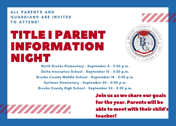 Parent Information Nights