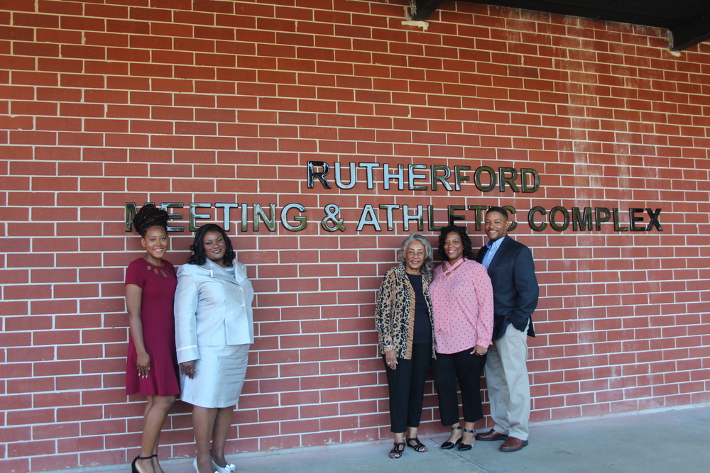 Rutherford Meeting and Athletic Complex Dedication