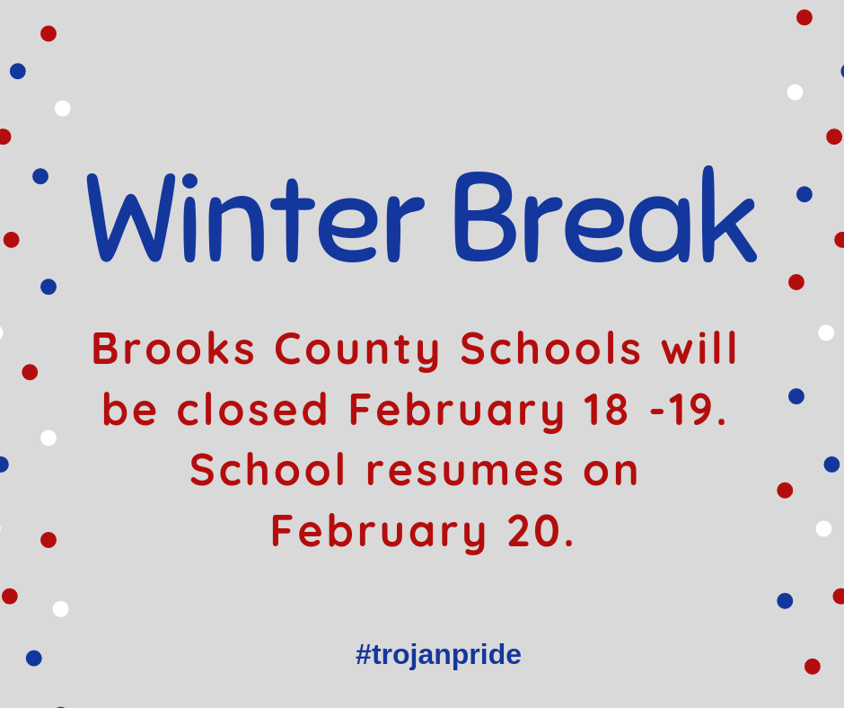 Winter Break Announcment