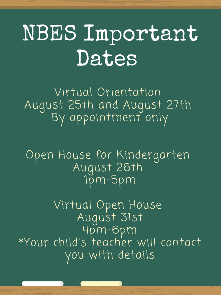 NBES Important Dates