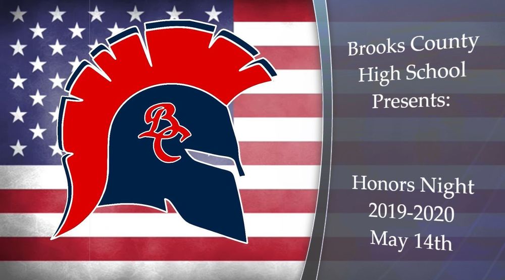 20192020 Honors Night Brooks County High School
