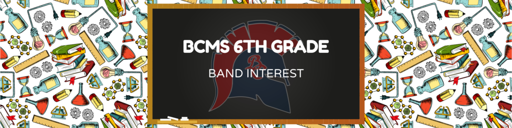 6th Grade Band Interest