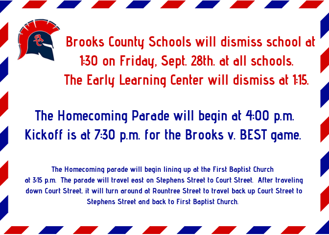 Homecoming Dismissal