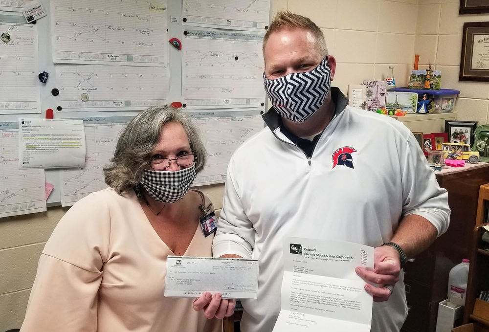 Colquitt EMC Awards Bright Ideas Grants to BCHS Teacher
