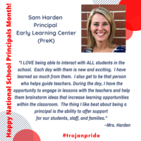 Thank you, Mrs. Harden!