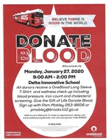 Blood Drive at Delta Innovative School