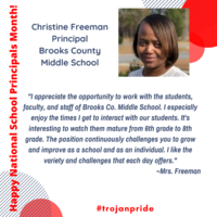 Thank you Mrs. Freeman!