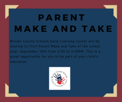 Parent Make and Take