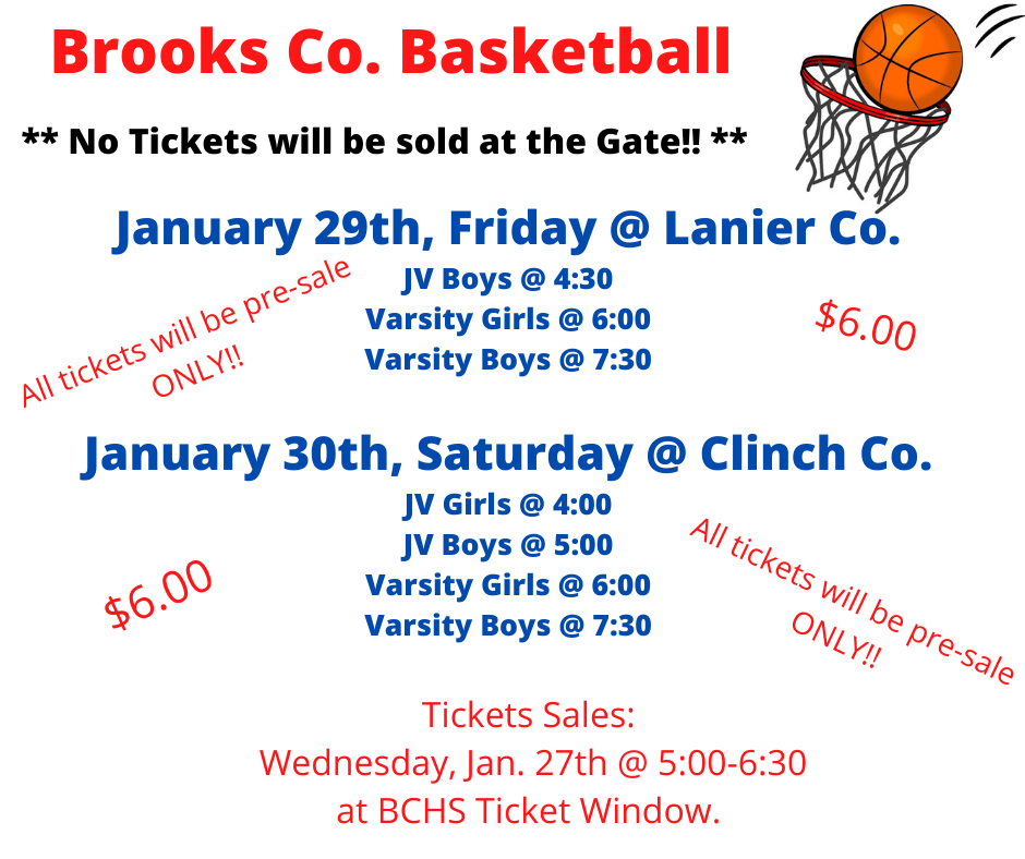 Brooks Co. Basketball