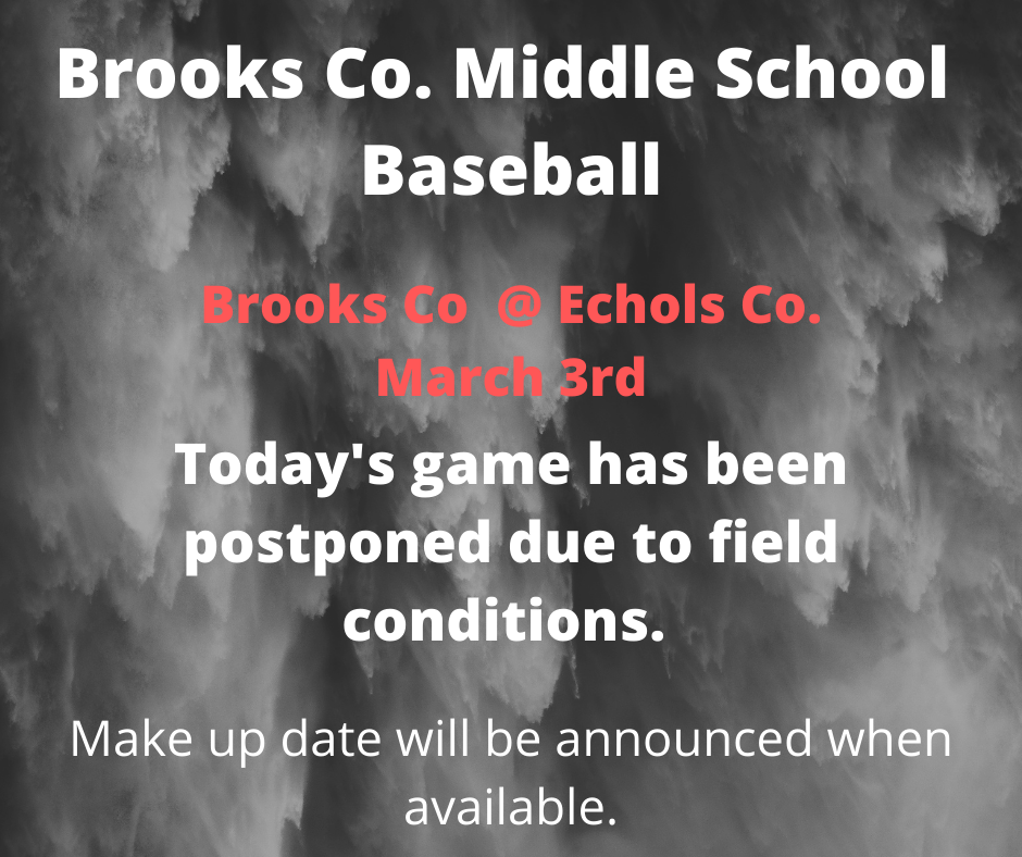 BCMS Baseball Update 3/3/21