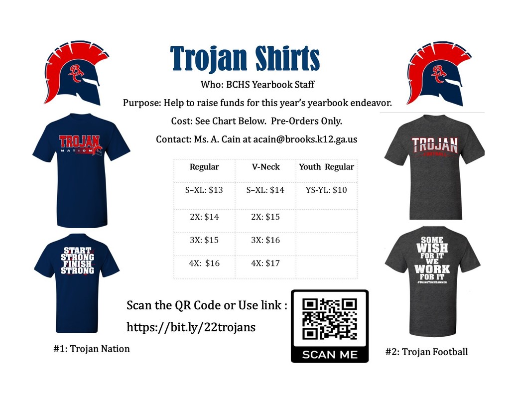Yearbook Fundraiser T-Shirt Order